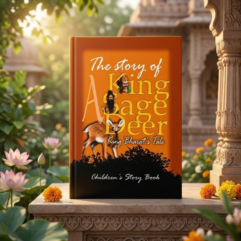 The Story of King Sage Deer Story Book (English)