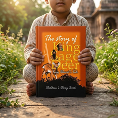 The Story of King Sage Deer Story Book (English)