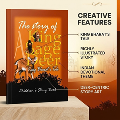 The Story of King Sage Deer Story Book (English)