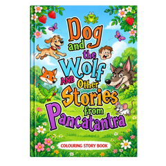 Dog & the Wolf and Other Stories Story Book (English)