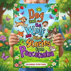 Dog & the Wolf and Other Stories Story Book (English)