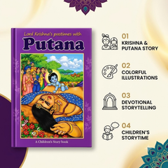 Putana Krishna Story Book (English)