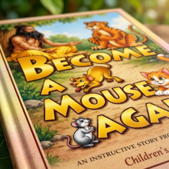 Become a Mouse Again - Panchatantra Story Book (English)