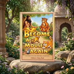 Become a Mouse Again - Panchatantra Story Book (English)