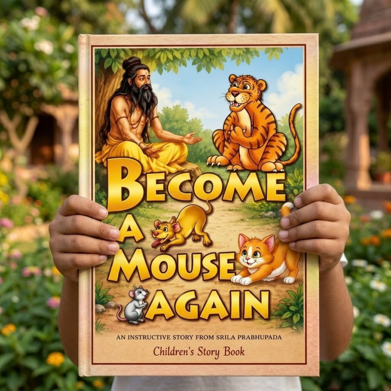 Become a Mouse Again - Panchatantra Story Book (English)