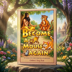 Become a Mouse Again - Panchatantra Story Book (English)
