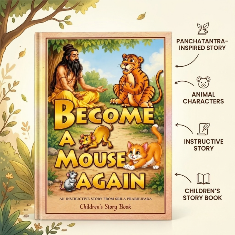 Become a Mouse Again - Panchatantra Story Book (English)