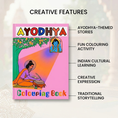 Ayodhya Colouring Book (English)