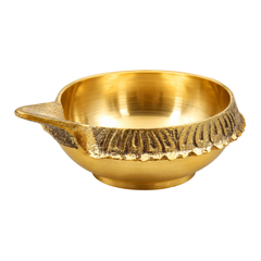 Brass Kuber Diya No. 0