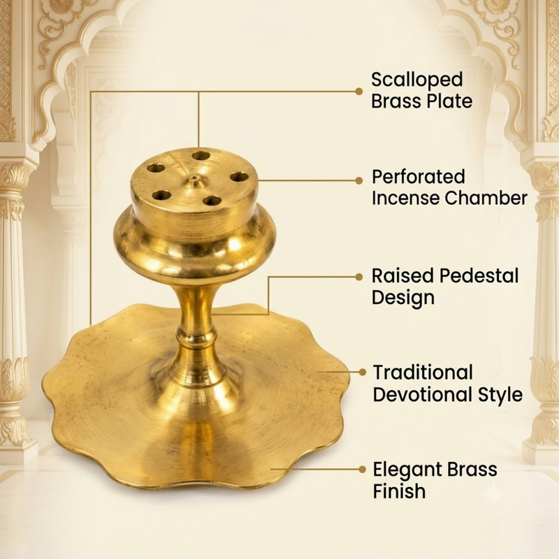 Brass Agarbatti Stand No.1
