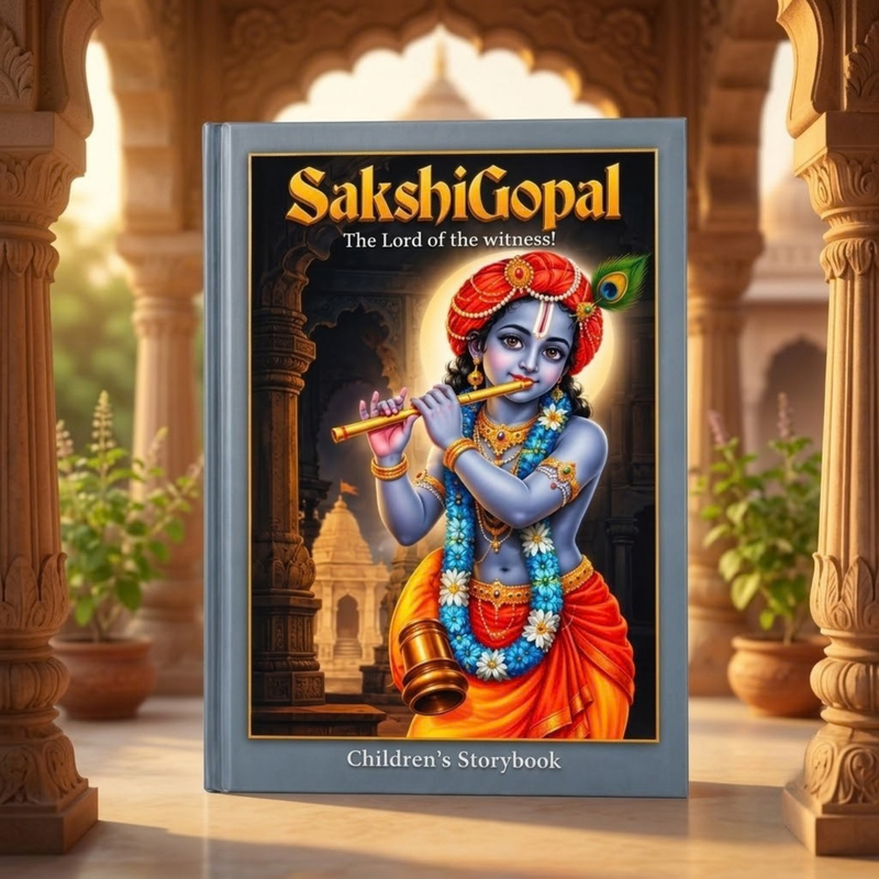 Sakshi Gopal Krishna Story Book (English)