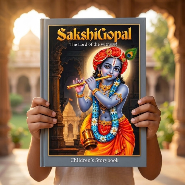 Sakshi Gopal Krishna Story Book (English)