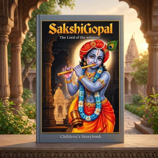 Sakshi Gopal Krishna Story Book (English)