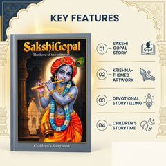 Sakshi Gopal Krishna Story Book (English)