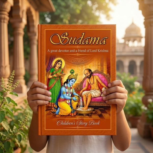 Sudama Krishna Story Book (English)