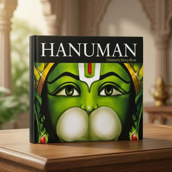 Lord Hanuman Colouring & Story Book (English)