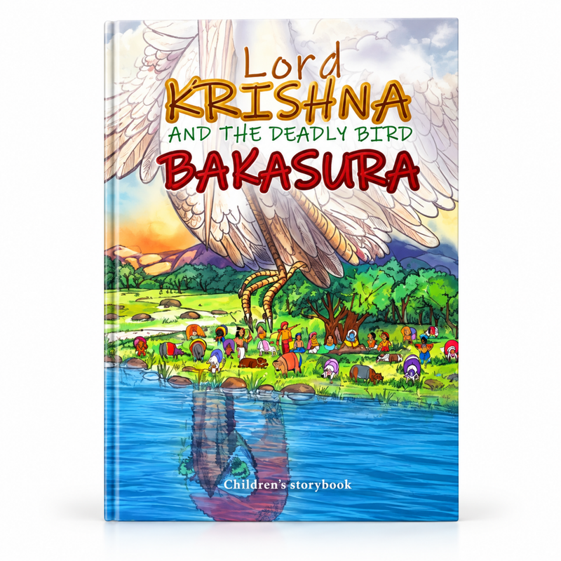 Bakasura Krishna Story Book (English)