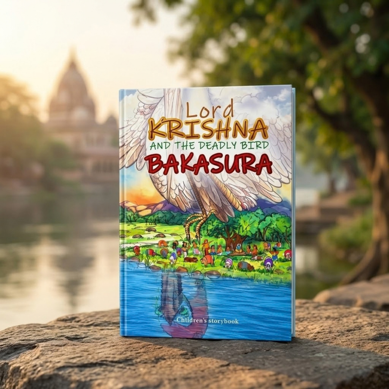Bakasura Krishna Story Book (English)