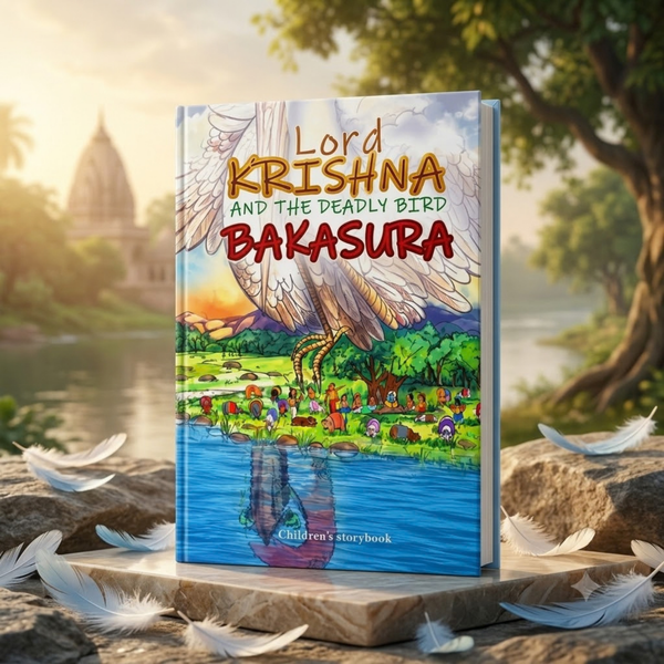Bakasura Krishna Story Book (English)