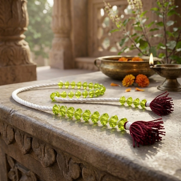 Multi-Colour Artificial Sakshi Mala – Small