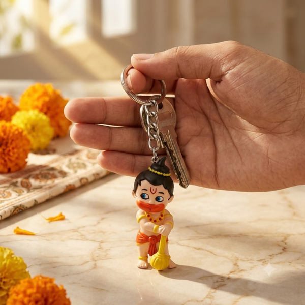 Hanuman Rockstar Keychain