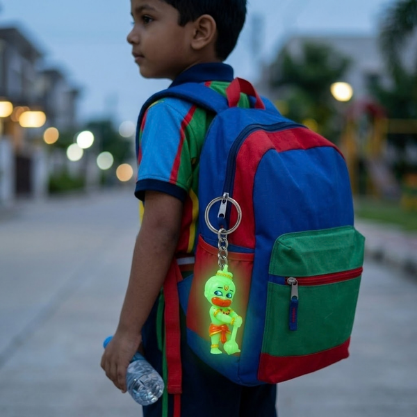Hanuman Glow in the Dark Keychain