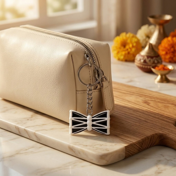 Damru Musical Instrument Keychain