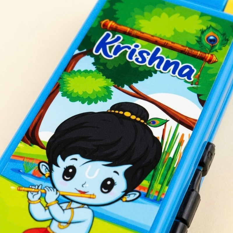 Sri Krishna Vertical Pencil Box