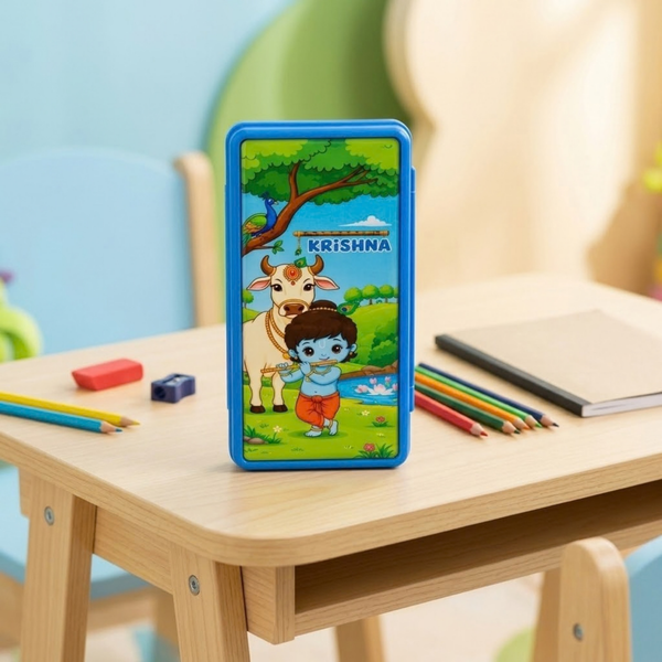 Sri Krishna 3D Lenticular Pencil Box