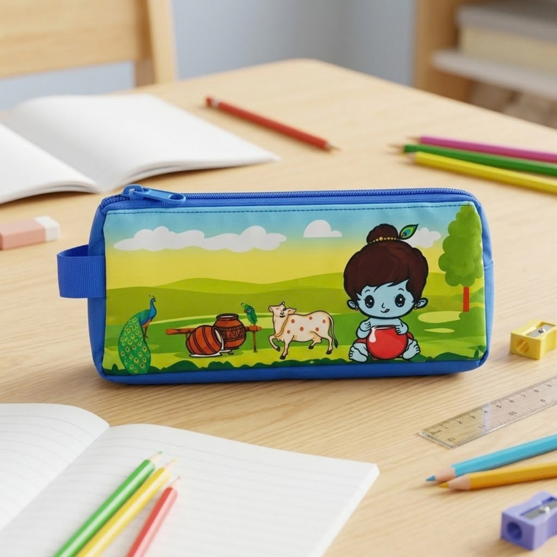 Sri Krishna Pencil Pouch