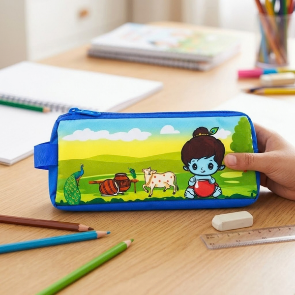 Sri Krishna Pencil Pouch