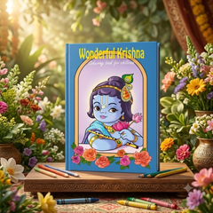 Krishna Pets Colouring Book (English)