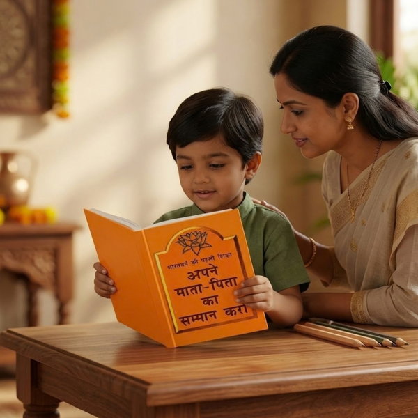 Honour the Mother & Father Moral Story Book (Hindi)