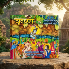 Govardhana Krishna Story Book (Hindi)