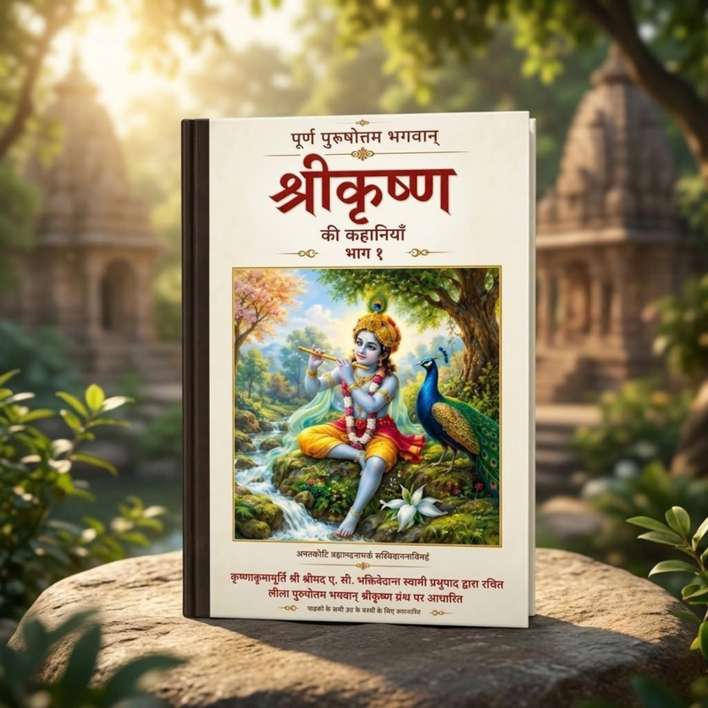 The Story of Krishna Vol. 1 Krishna Story Book (Hindi)