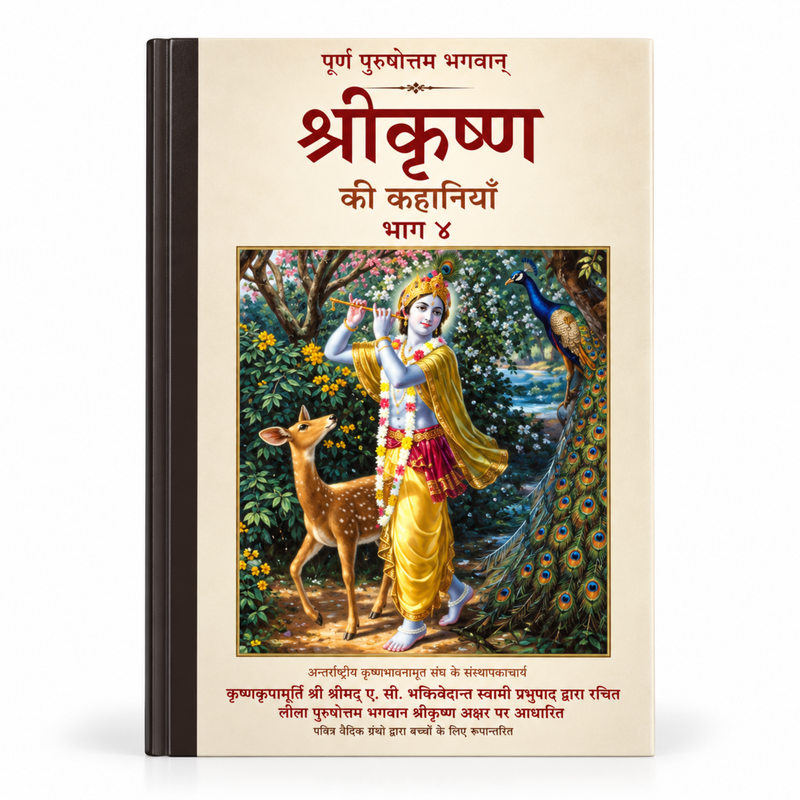 The Story of Krishna Vol. 4 Krishna Story Book (Hindi)
