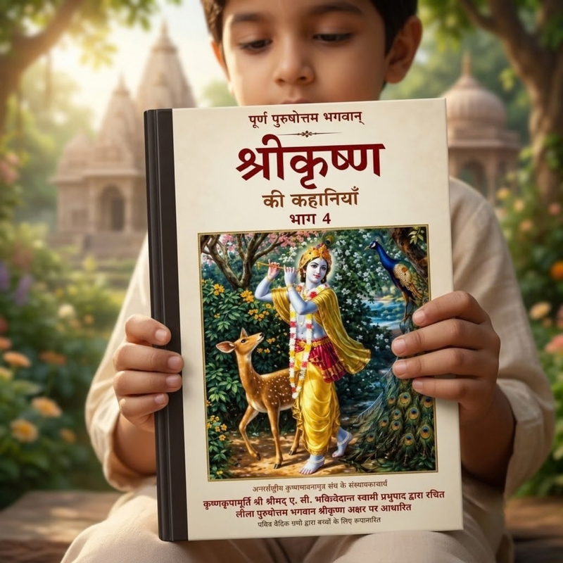 The Story of Krishna Vol. 3 Krishna Story Book (Hindi)