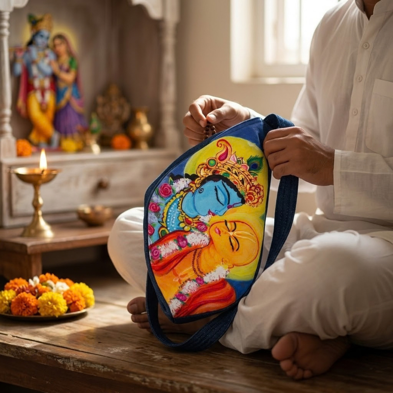 Premium Hand-Painted Chanting Bag