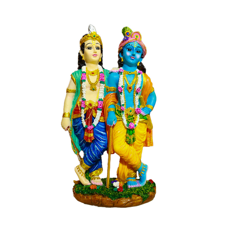 Krishna Balaram Polyresin Deity Idol