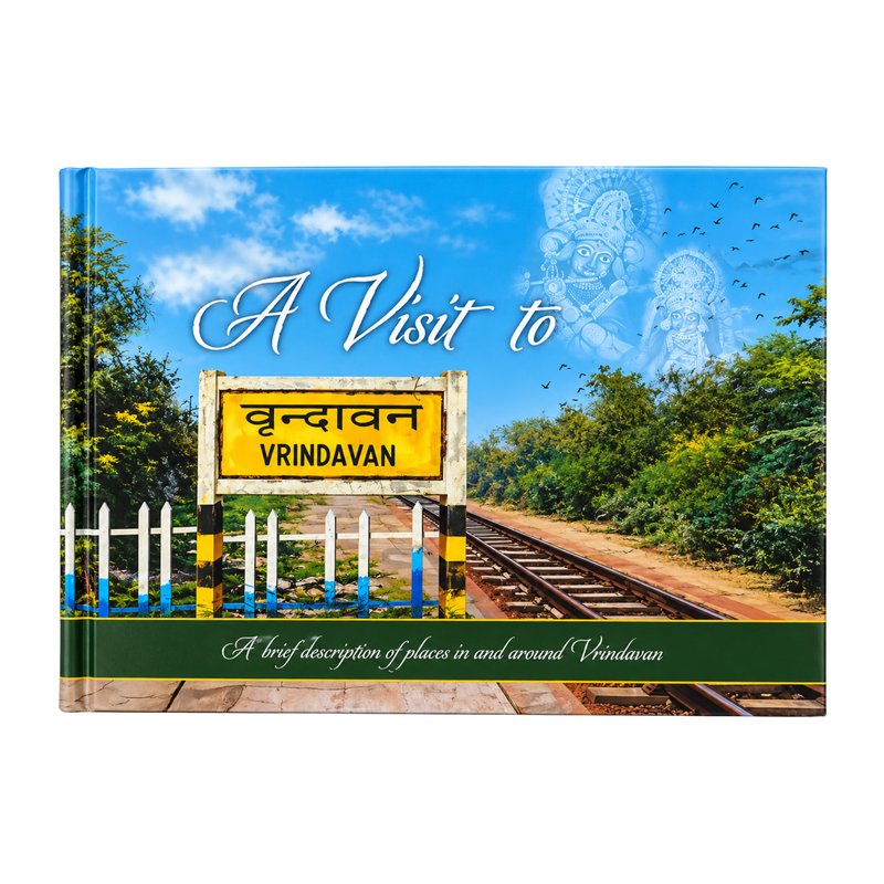 A Visit to Vrindavan Krishna Story Book (English)