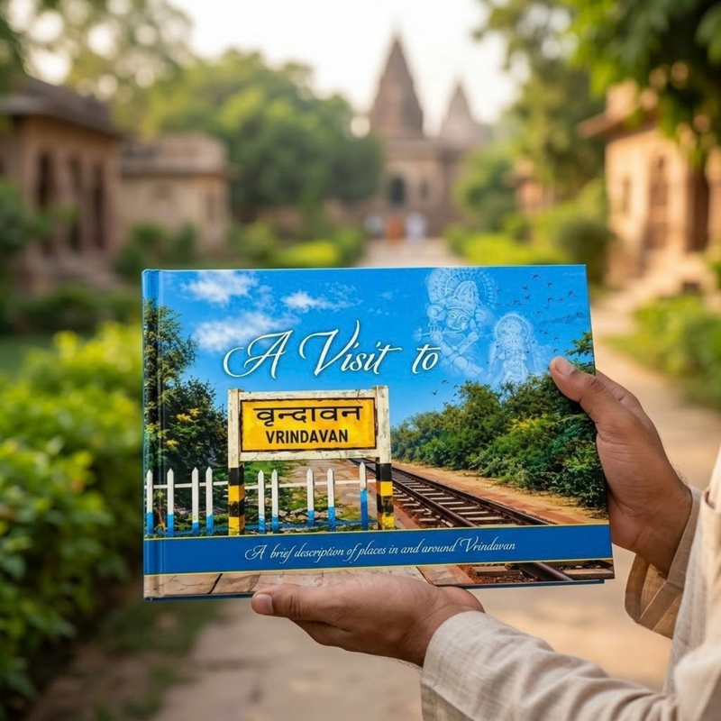 A Visit to Vrindavan Krishna Story Book (English)
