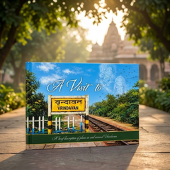 A Visit to Vrindavan Krishna Story Book (English)
