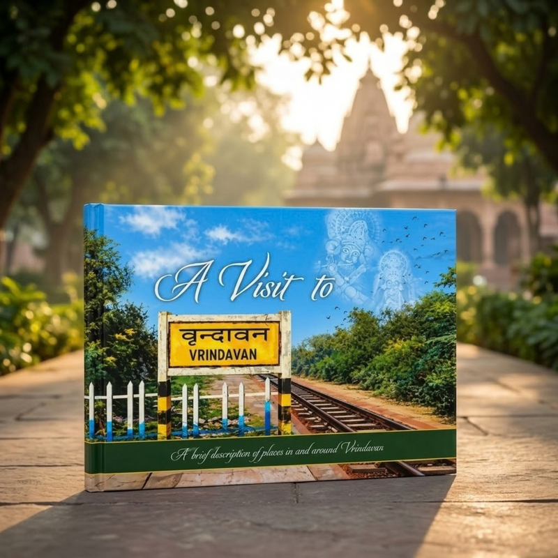 A Visit to Vrindavan Krishna Story Book (English)