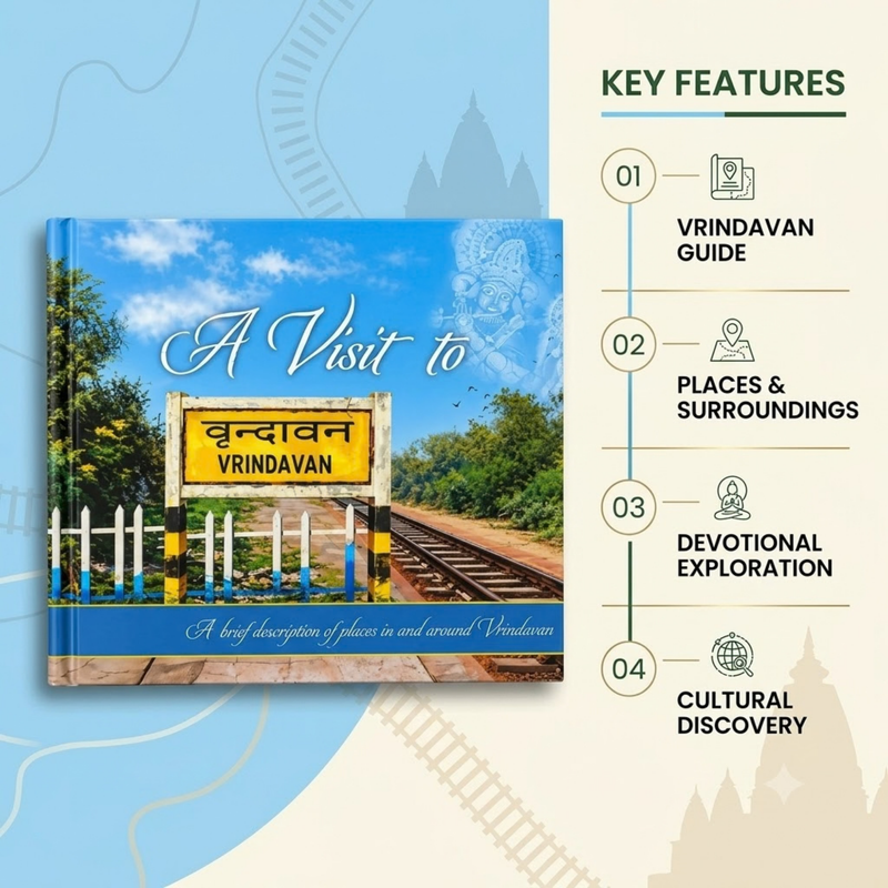 A Visit to Vrindavan Krishna Story Book (English)