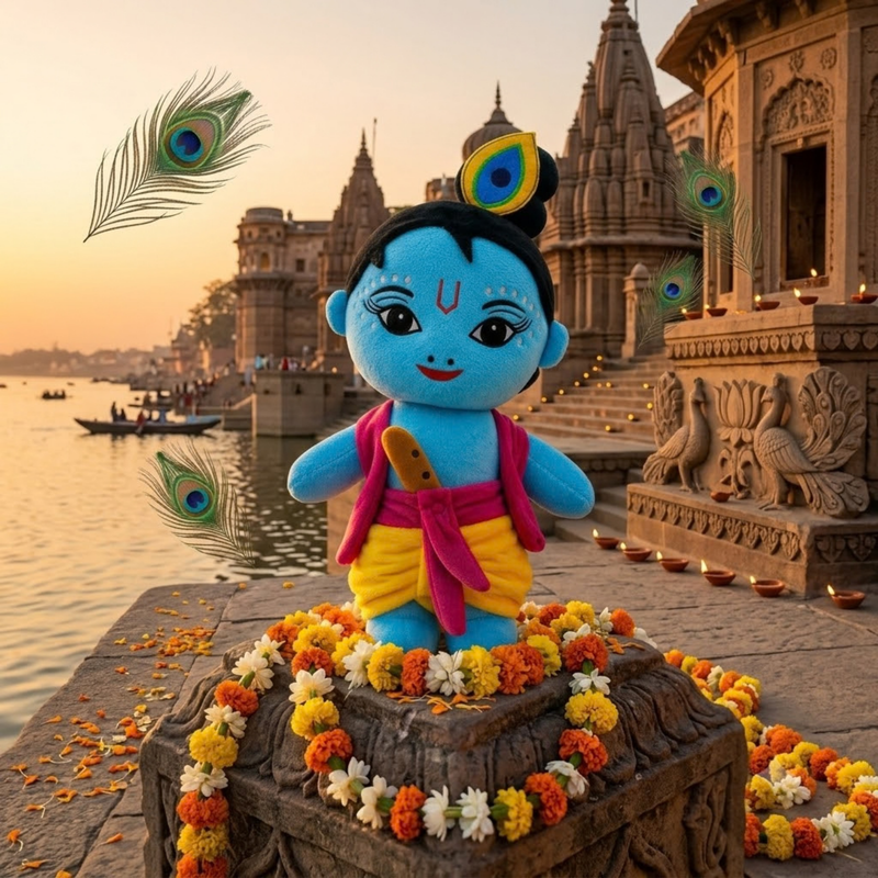 Murlidhar Krishna Plush Toy (13