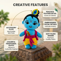 Murlidhar Krishna Plush Toy (13