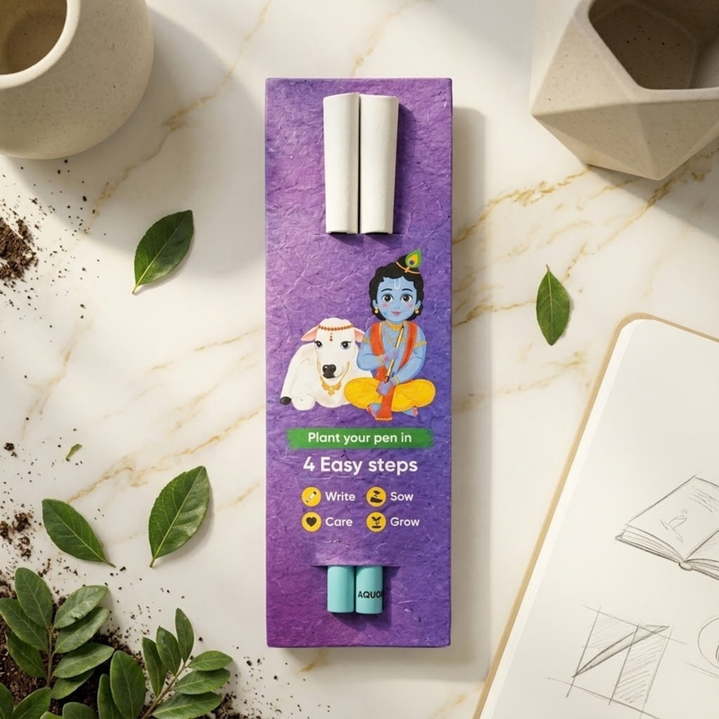 Plantable Gopal Eco-Friendly Pen