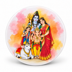 Ram Darbar Metal Fridge Magnet
