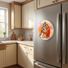 Ram Darbar Metal Fridge Magnet