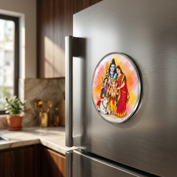 Ram Darbar Metal Fridge Magnet